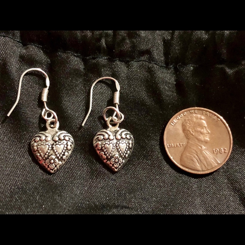 Heart earrings
